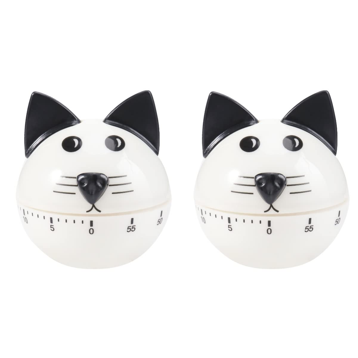Yardwe Digital and Mechanical Kitchen Timer Set - 2-Piece Manual Cooking Timer for Eggs, Baking, and Pets | Perfect for Home, Kitchen, and Cat Training Use