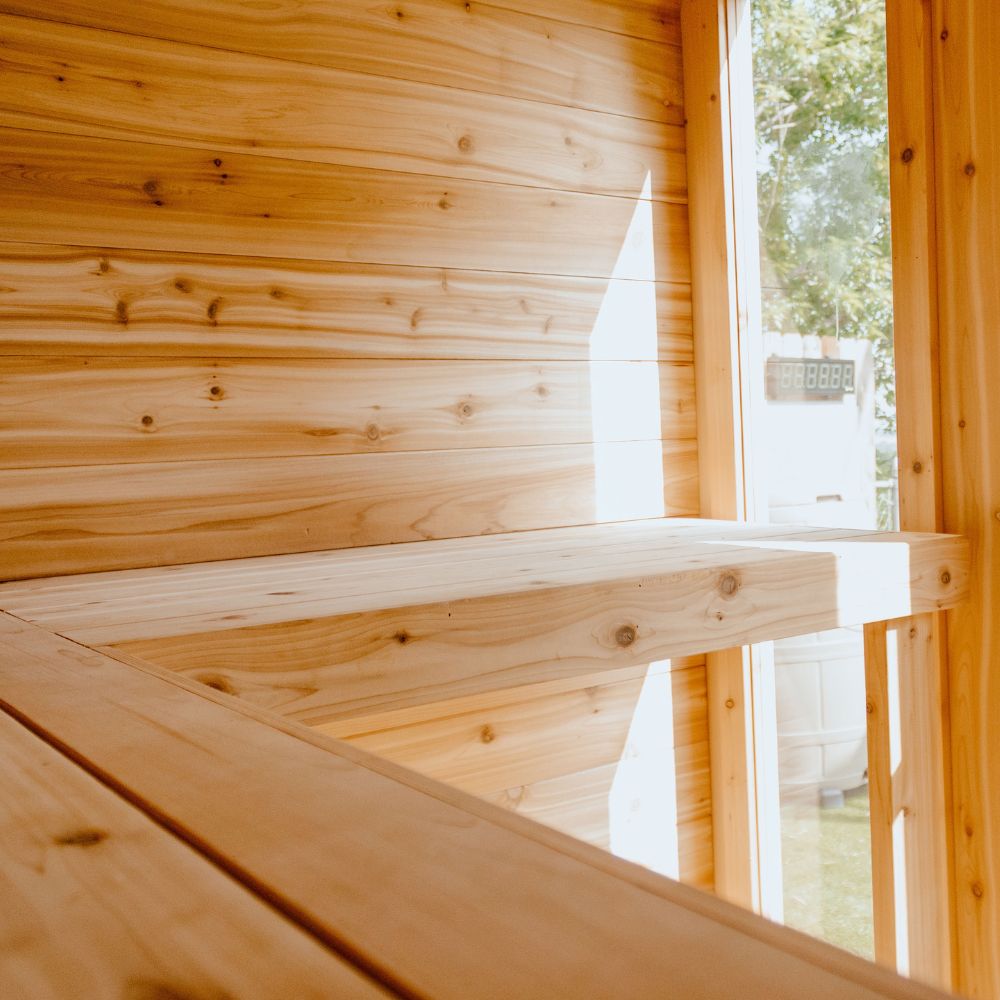 Premium SISU The Crew Cabin Sauna - Portable Infrared Home Sauna for Relaxation & Detox - Perfect for Home Gym, Spa Days & Post-Workout Recovery