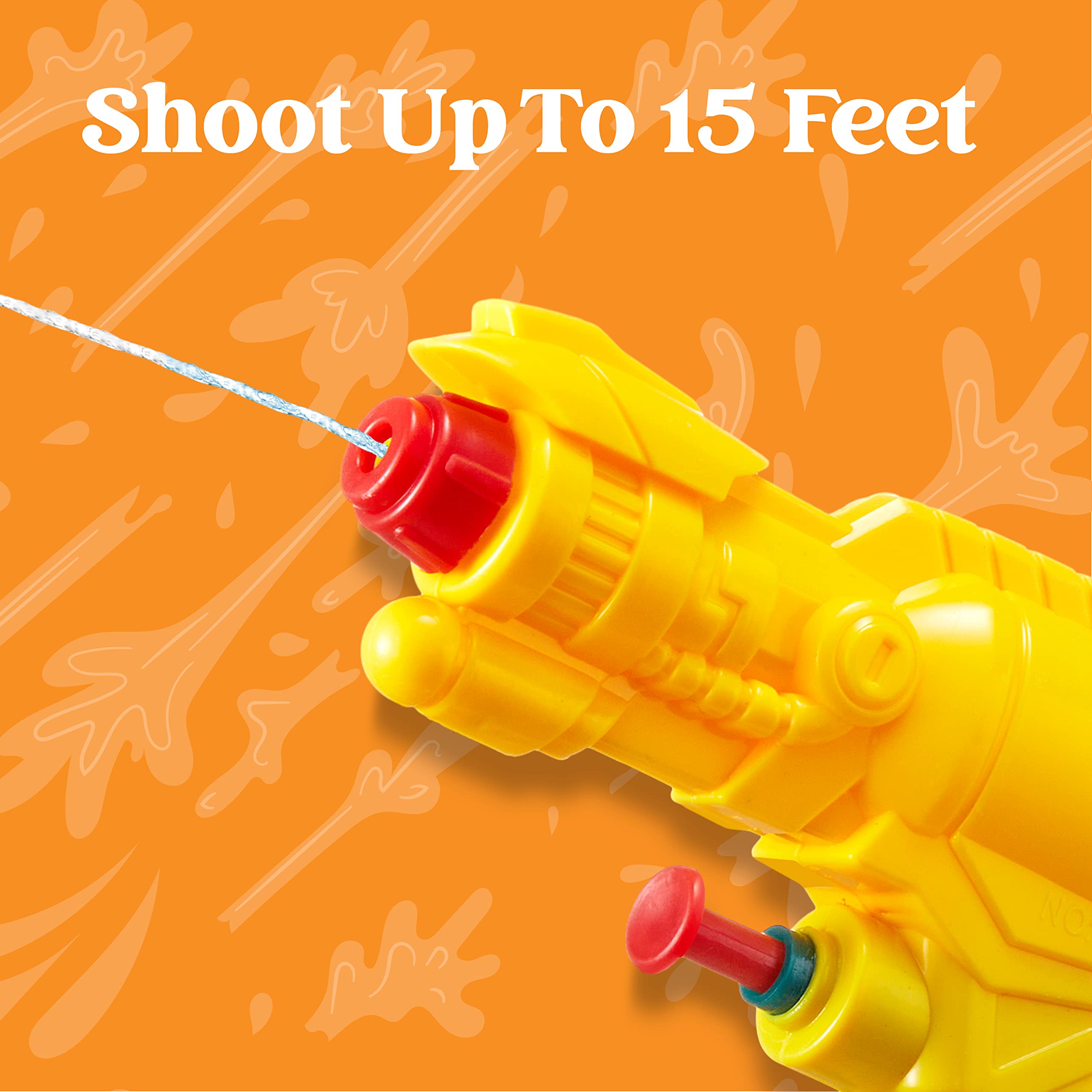 Sloosh 36 Pack Water Gun Toys - Colorful Mini Water Blasters for Kids, Pool Party, Outdoor Summer Fun & Backyard Games - Perfect for Boys & Girls Ages 5-12