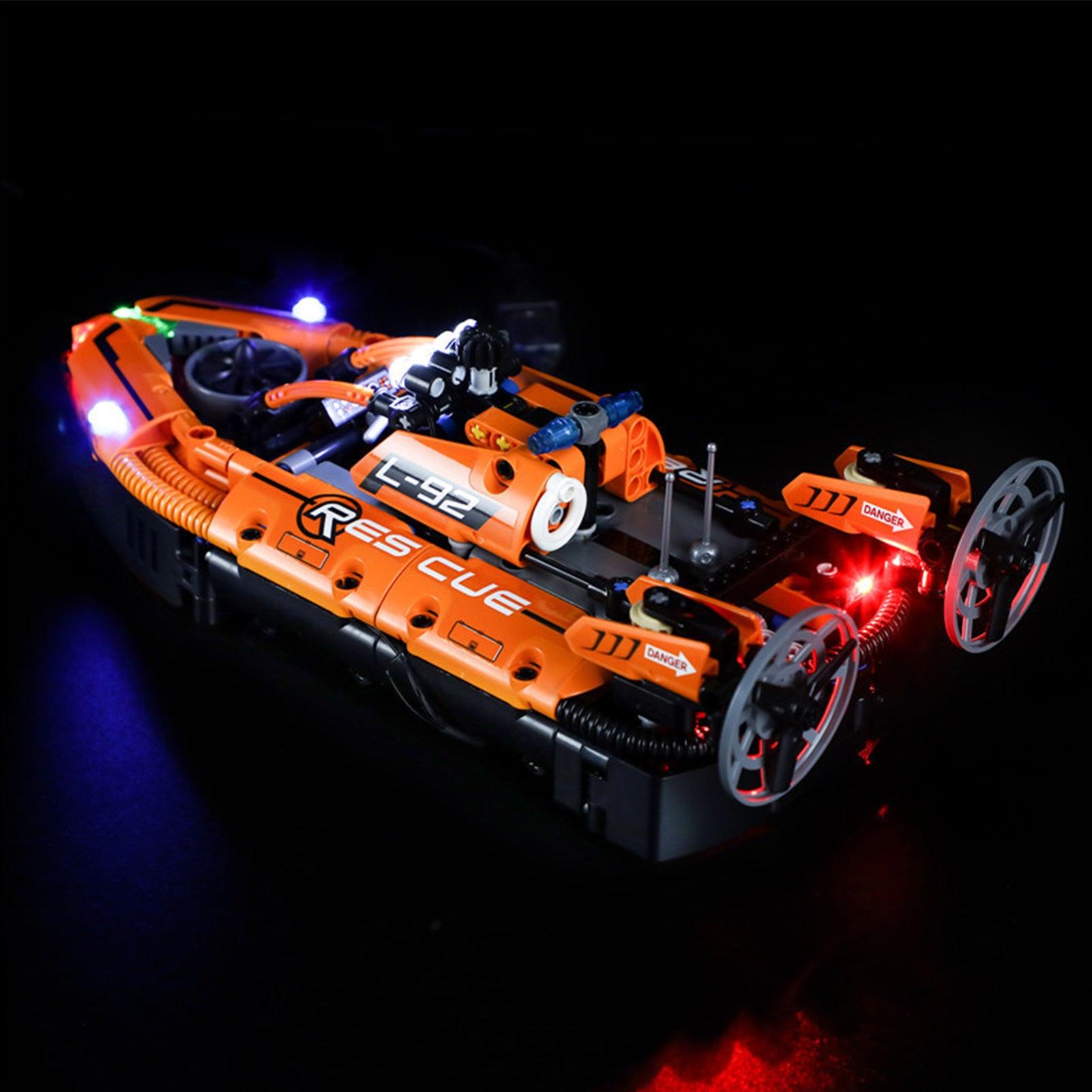 Best Light Kit for LEGO Technic Rescue Hovercraft 42120 - Enhance Your Building Experience with LED Lighting for Night Play & Display
