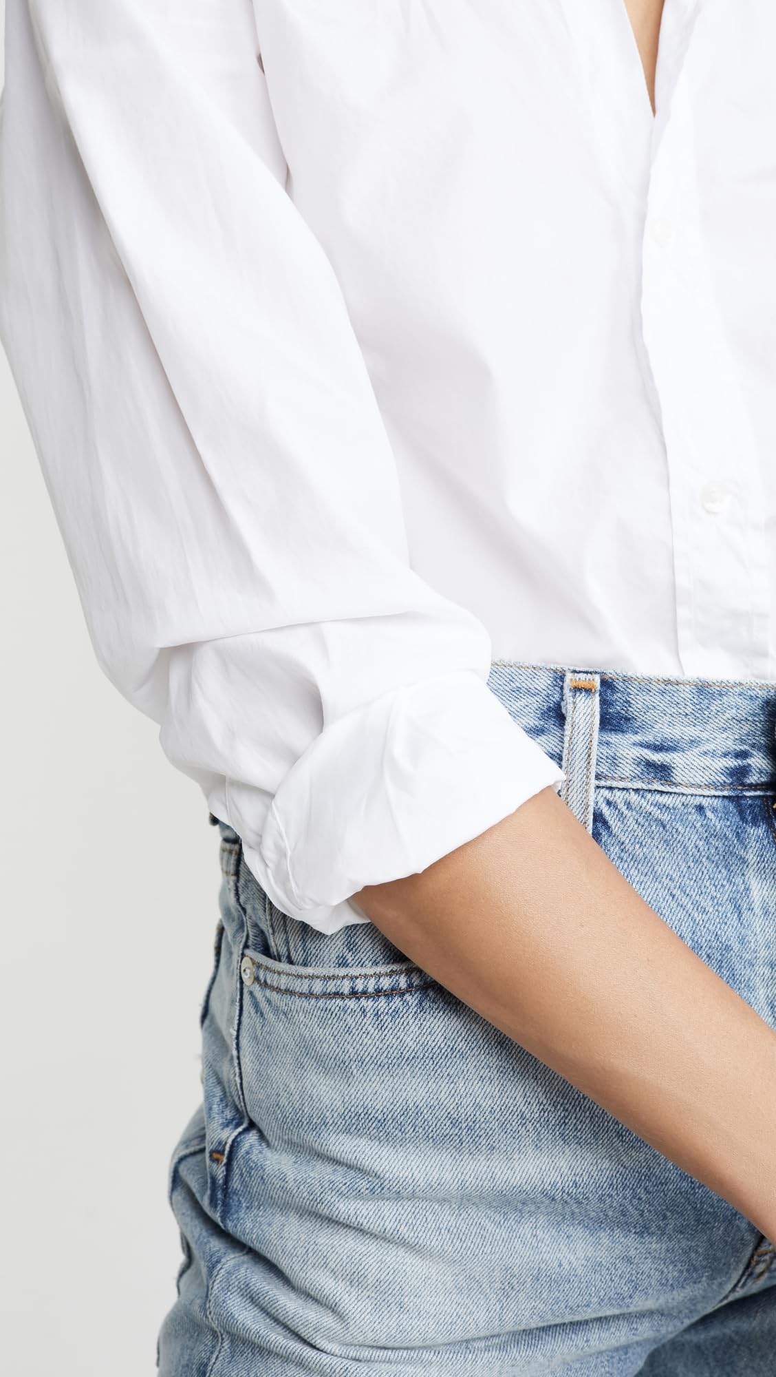 Frank & Eileen Women's Classic Poplin Button Down Shirt - Elegant Long Sleeve Blouse for Office, Business Casual & Everyday Wear