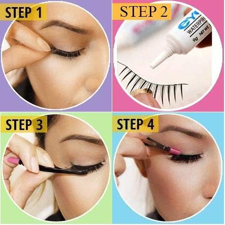ClubComfort Clear Tone Waterproof False Eyelash Glue - Long Lasting Eye Makeup Adhesive for Sensitive Eyes | Perfect for Swimming, Weddings & Special Occasions