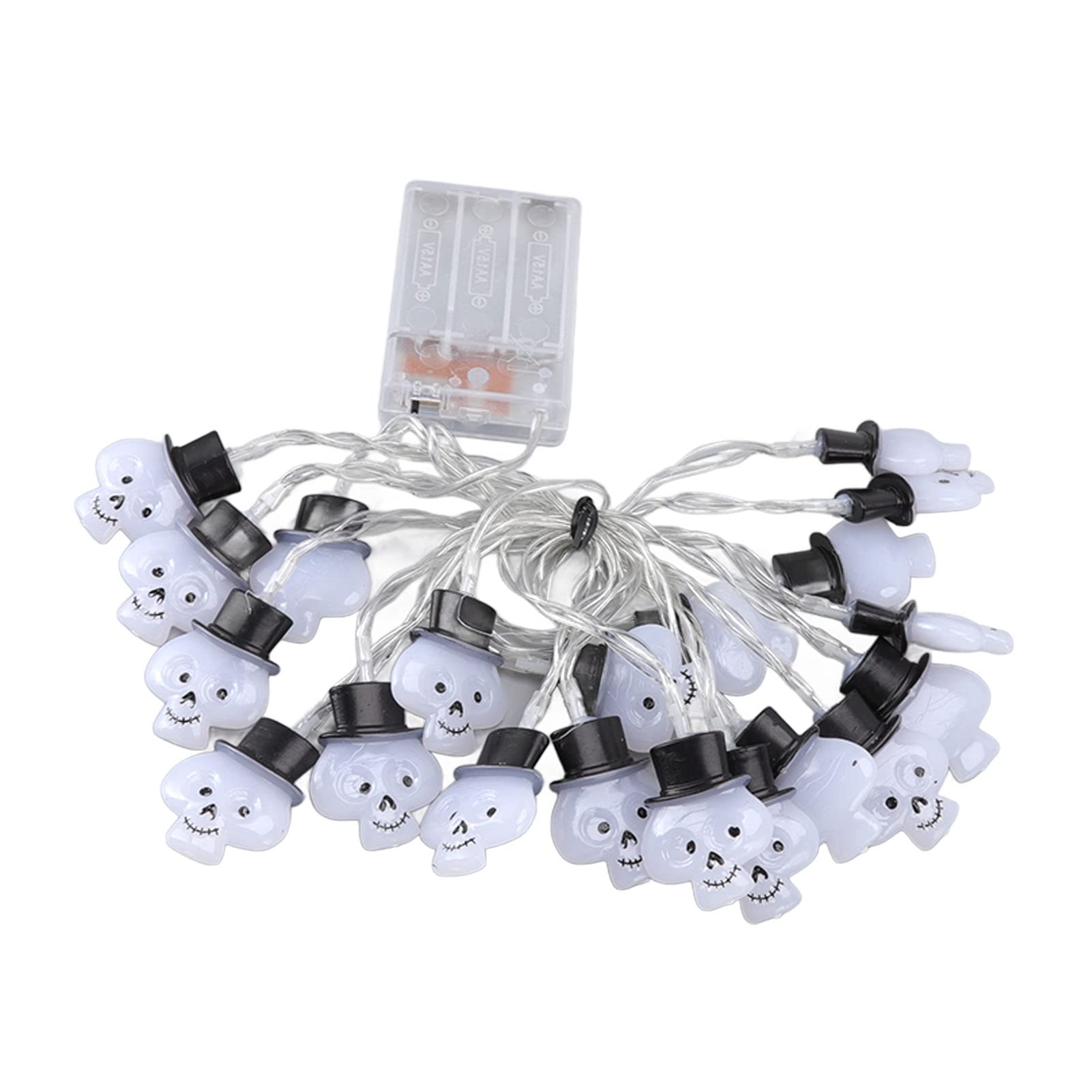 20LED Halloween Pumpkin String Lights - 3.3 Yard Fall Decor with 2 Light Modes for Indoor/Outdoor Use - Perfect for Halloween, Thanksgiving, Bedroom, Party & Garden Decorations