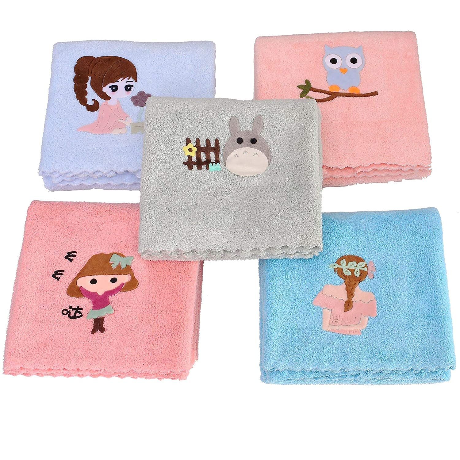 Premium Microfiber Face Towel - Ultra Soft & Quick Dry Cleaning Cloth for Exfoliating, Hand Washing, Gym, Spa & Travel - Highly Absorbent Multi-Purpose Towel for Home, Beauty & Personal Care - 35x75cm (80g) - Perfect for Skincare Routine, Workout & On-the-Go Use