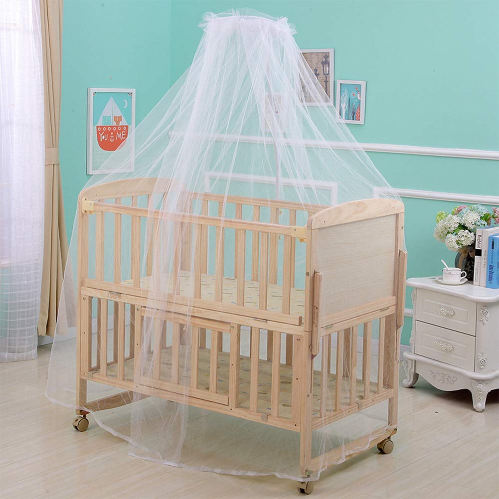**Baby Crib Tent with Safety Canopy Netting - 1.6x4.2m Dustproof Mesh Cover for Infant Protection - Perfect for Nursery, Travel & Outdoor Use**
