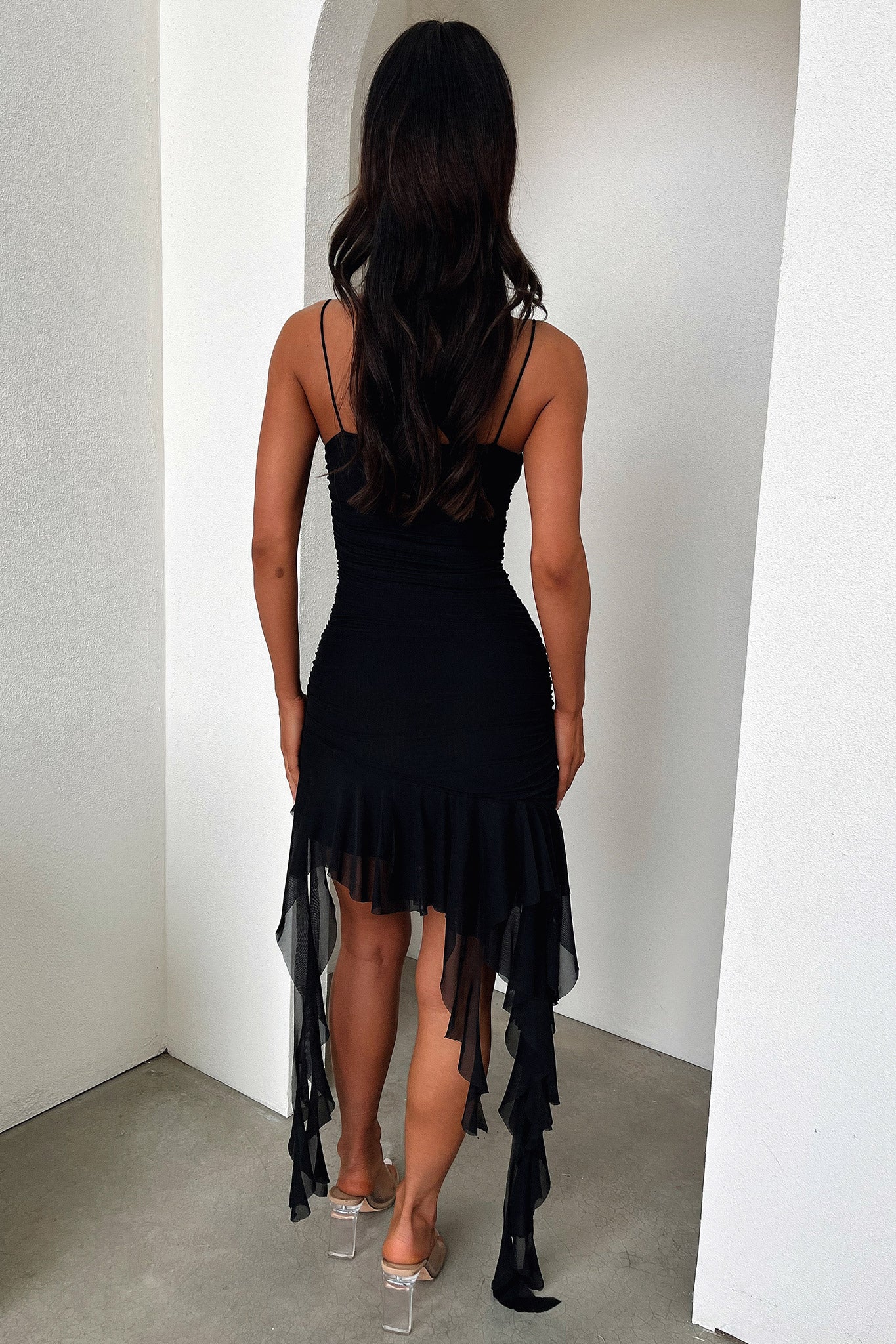 Jazelle Black Dress for Women | Elegant & Comfortable | Perfect for Parties, Weddings & Evening Events