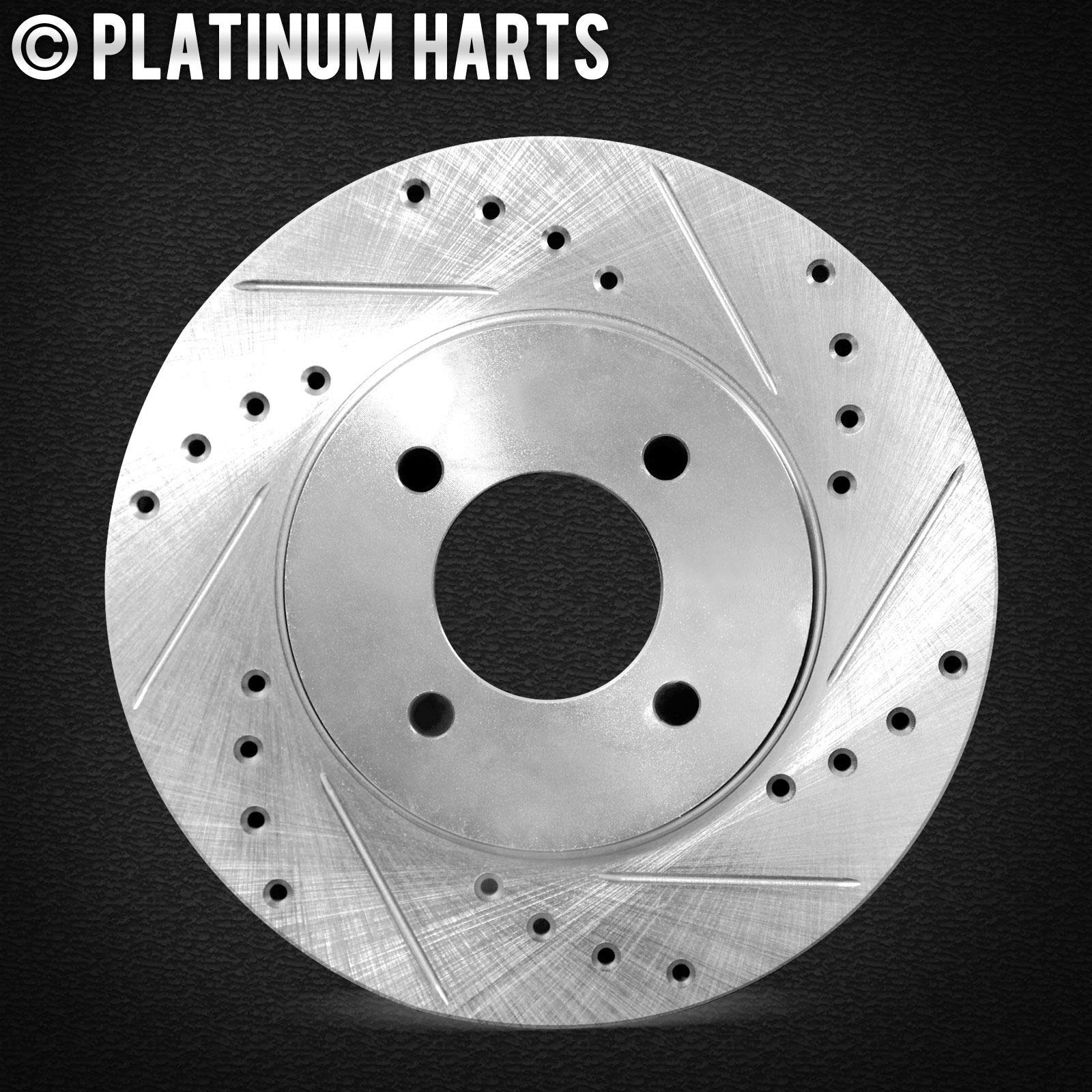 Hart Ceramic Brake Pads and Rotors Kit for 2013-2015 Mazda CX-5 | Rear Brake Replacement Set | High-Performance Braking System | Perfect for City Driving, Highway Commuting & Off-Road Adventures