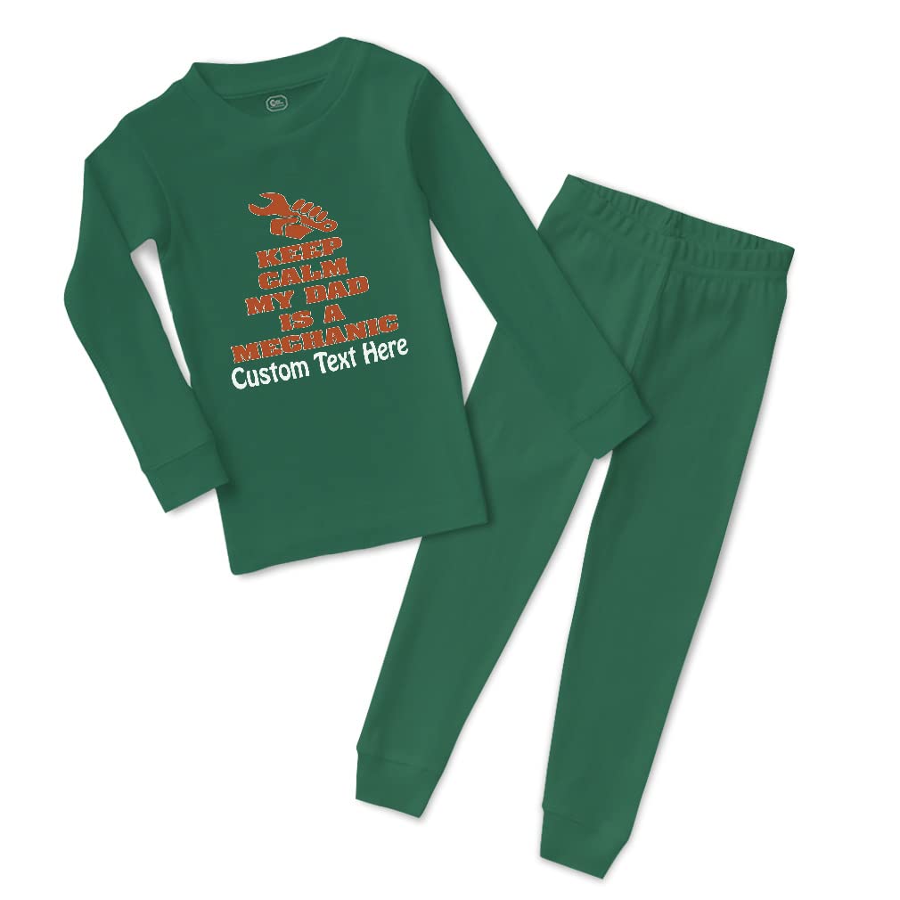 Custom Cotton Toddler Pajama Set for Boys & Girls - Soft Baby Sleepwear with Snug Fit - Perfect for Bedtime, Lounging & Family Matching Outfits