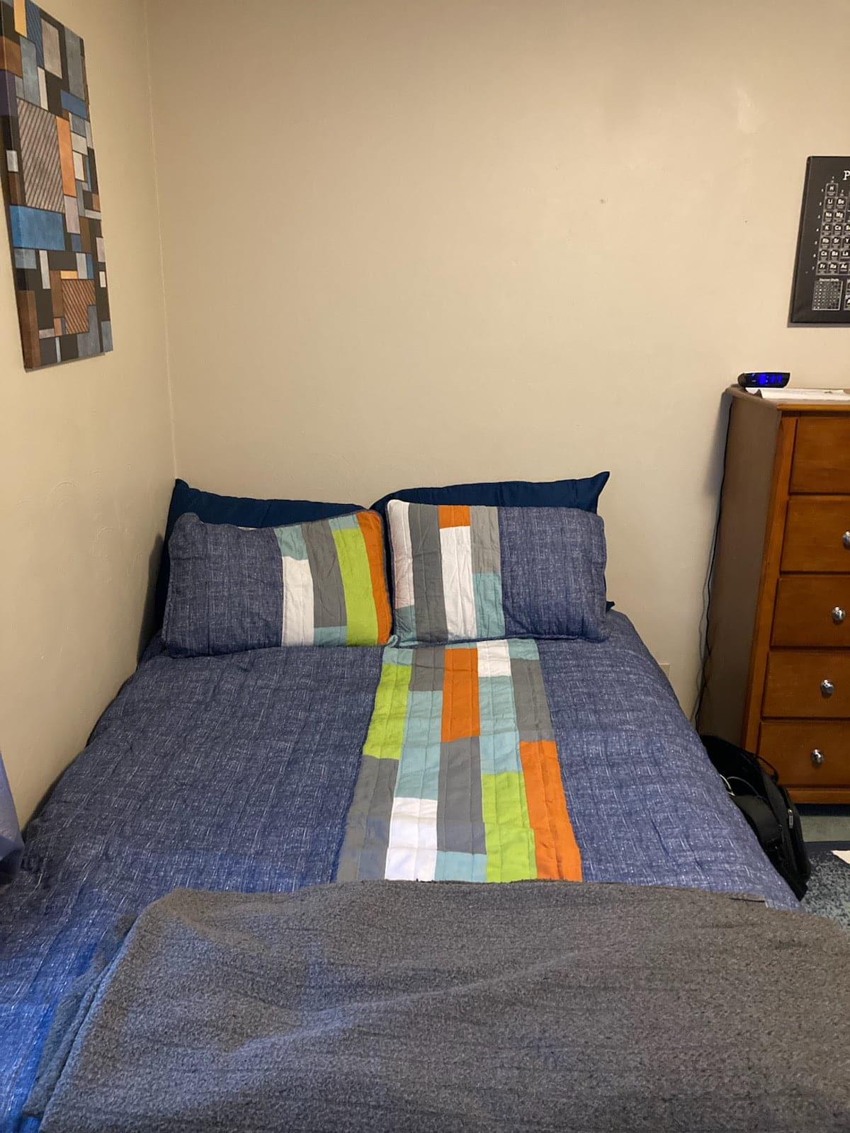 Shelly Stripe Quilt Set - Soft & Cozy Queen Size Bedding Set, 3-Piece Quilt Cover with Pillow Shams, Breathable Cotton Blend for All Seasons - Perfect for Master Bedroom, Guest Room & Cozy Home Decor