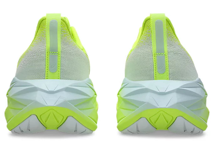 ASICS Men's NOVABLAST 4 Running Shoes - Safety Yellow/Cool Grey | Lightweight Cushioned Sneakers for Jogging, Gym & Daily Wear
