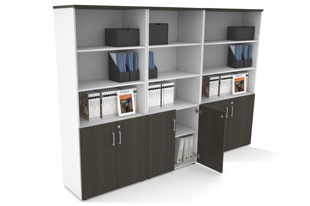 Large Storage Cabinet with Small Doors - 94.5