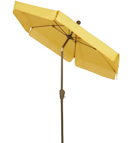 Yellow with Champagne Bronze Pole