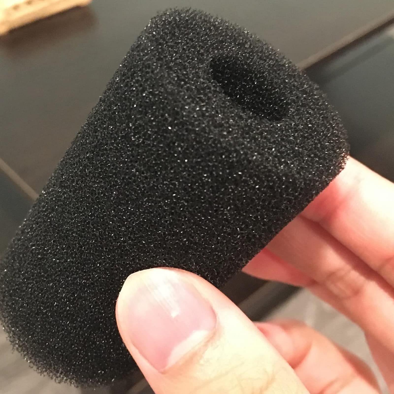 6PCS Aquarium Filter Sponge Foam Rolls - Pre Filter Intake Cover with Small Holes for Fish Tank, Improves Water Quality & Protects Fish - Perfect for Freshwater & Saltwater Aquariums
