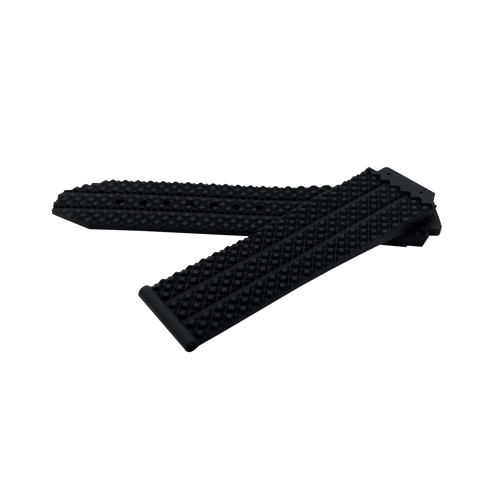 21mm 25mm Rubber Watch Band Replacement Strap - Waterproof Durable Silicone Watch Strap with Tool for Hublot Big Bang - Perfect for Swimming, Sports & Everyday Wear