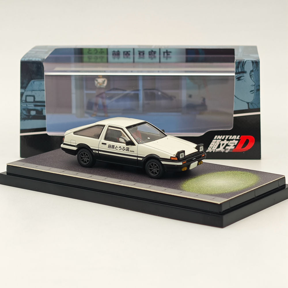 1/64 Scale Toyota Sprinter Trueno GT Apex AE86 Diecast Model Car - Limited Edition Hobby Japan Collectible for Car Enthusiasts & Display Showcase
