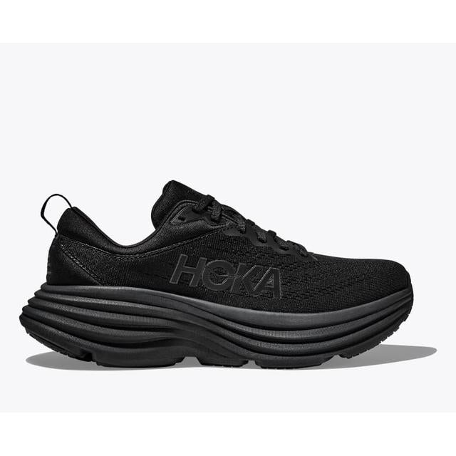 Hoka One One Men's Bondi 8 Wide Running Shoes - Cushioned Road Shoes for Long Distance Running & Walking - Ideal for Marathon Training, Jogging & Everyday Comfort