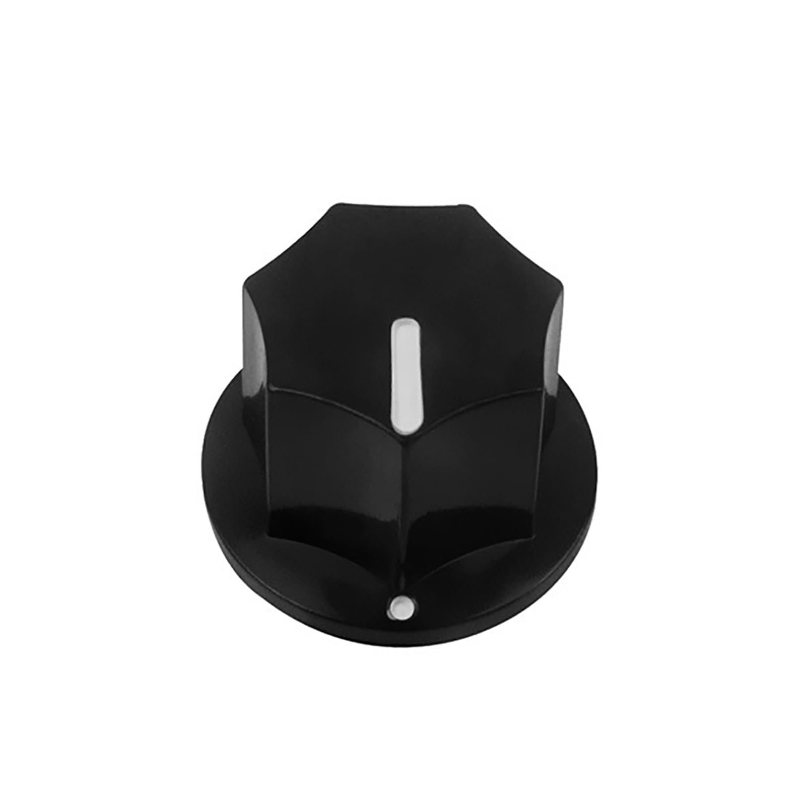 3-Pack Dome Shape Guitar Potentiometer Knobs - Replacement Bass Effect Control Knobs for Guitar - Easy to Install - Perfect for DIY Guitar Repair & Customization - Use for Electric, Acoustic & Bass Guitars