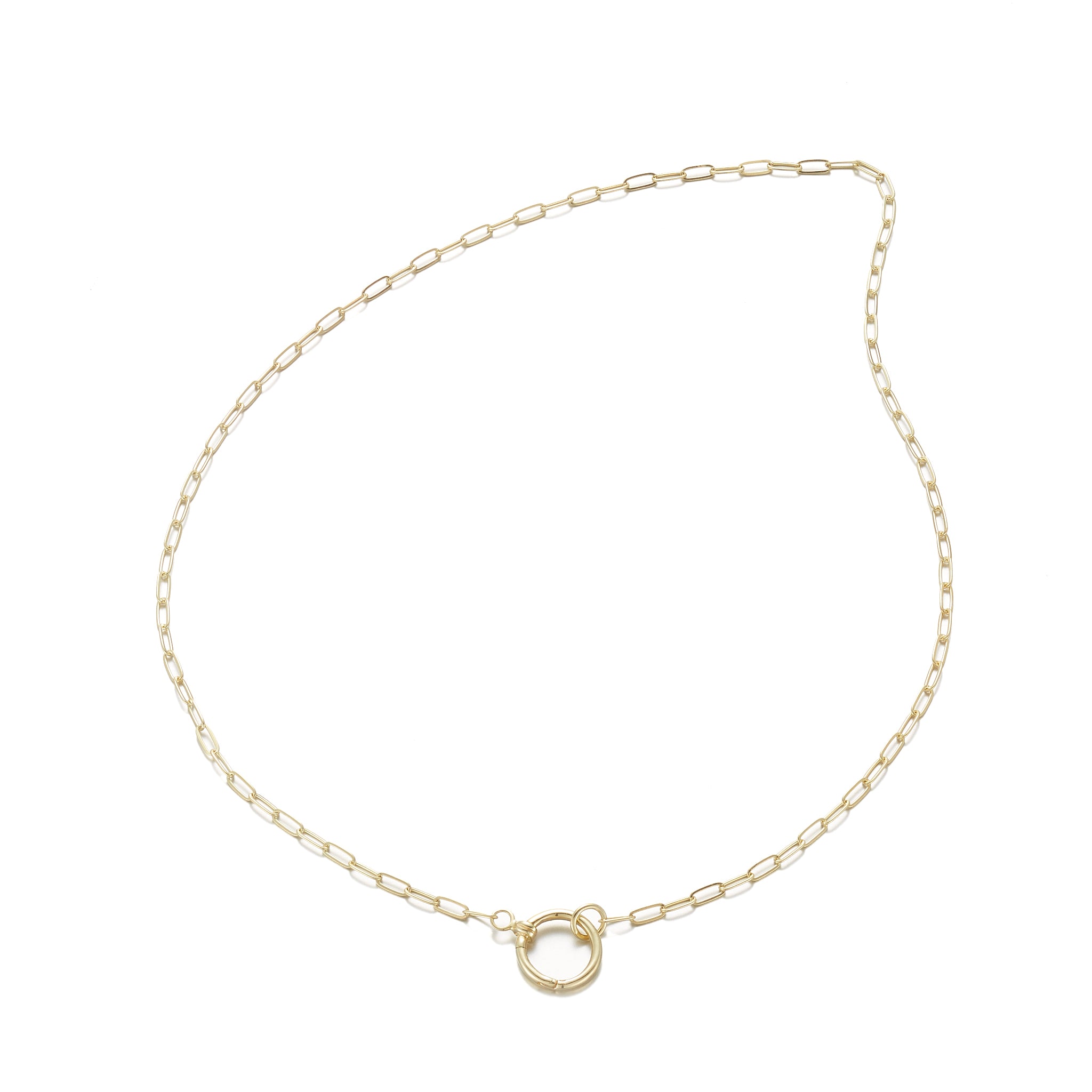 Charm Ring Necklace for Women - Elegant Dainty Gold or Silver Layering Jewelry - Perfect for Everyday Wear, Gifts & Special Occasions