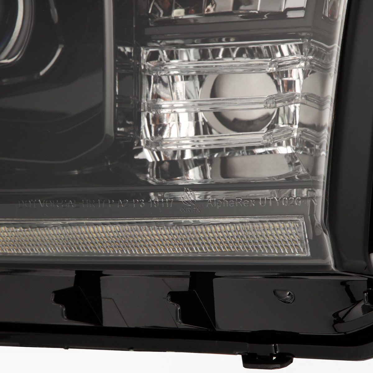07-13 Toyota Tundra & 08-17 Toyota Sequoia MK II LUXX Series LED Projector Headlights - Black with Level Adjuster - High Performance Lighting for Night Driving & Off-Road Adventures