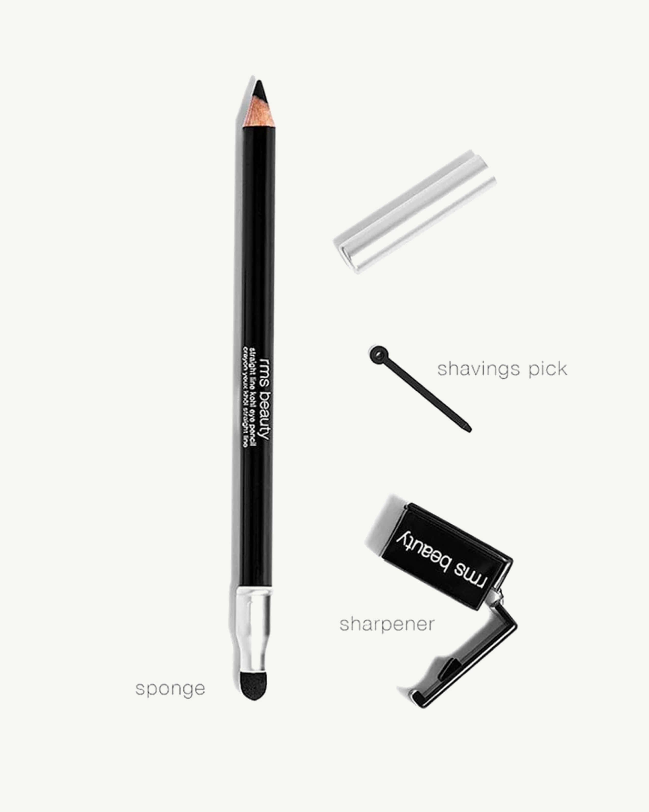 Waterproof Straight Line Kohl Eyeliner Pencil - Smudge Proof & Long Lasting for Dramatic Eye Makeup - Perfect for Parties, Weddings & Everyday Wear