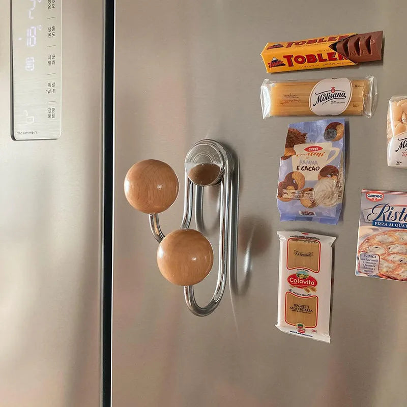 Eames Dot Magnetic Hooks - Strong Neodymium Wall Hooks for Kitchen, Bathroom, Office - Space Saving Organizer for Keys, Towels, Utensils & More