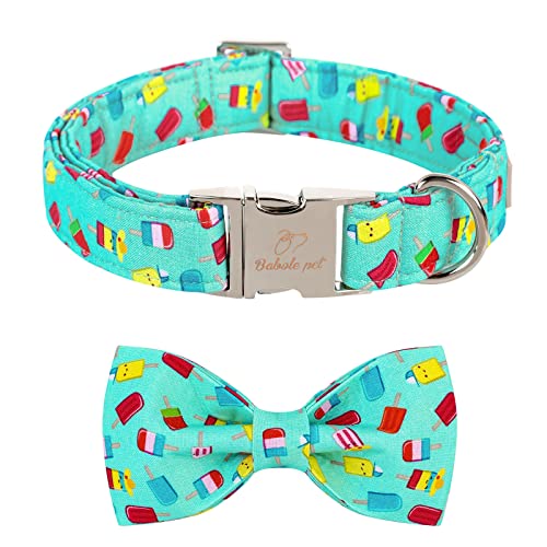 Popsicle Green Bowtie Collar