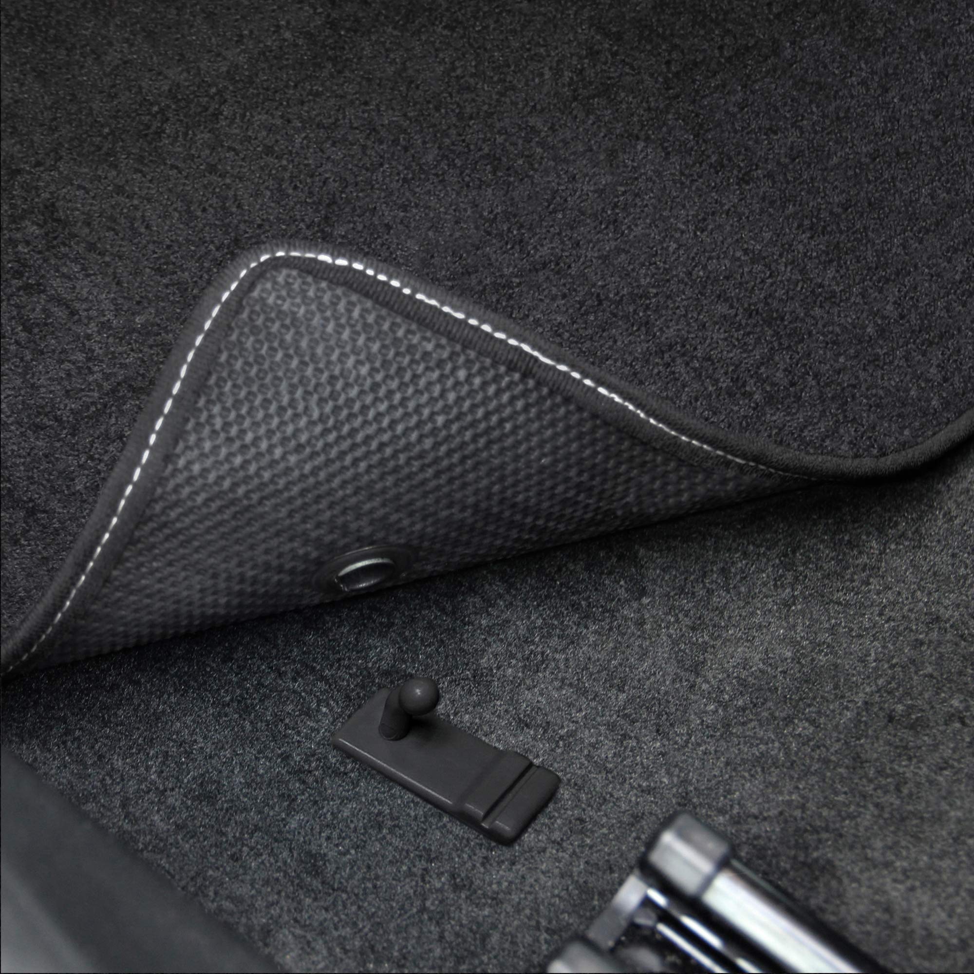 Premium Custom-Fit Carpet Floor Mats for 1967-1969 Chevy Camaro Z28 - 4-Piece Set (Front & Rear) Black Luxury Car Floor Liners | Perfect for Classic Car Restoration & Daily Driving Protection