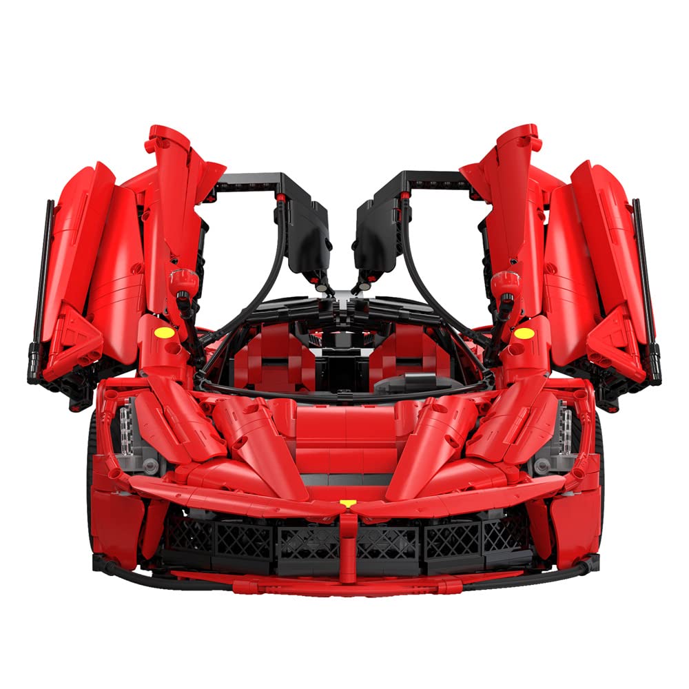 MISINI 61505 Viva Hypercar 1:8 Technic Model Car Kit - CADA Master 4739pcs Large Building Blocks, MOC Super Sports Car Model - STEM Educational Toy Gift for Kids & Adults | DIY Project, Collectible Display, Birthday Present