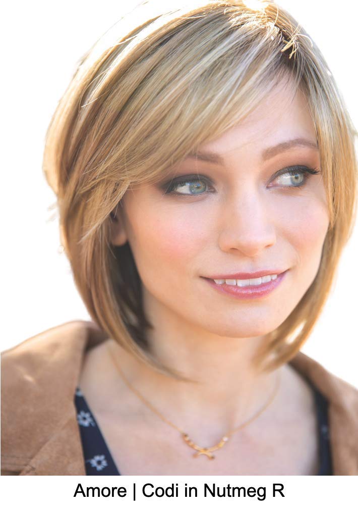 Amore CODI Double Mono Synthetic Wig 5-Piece Bundle with Mara Ray Shampoo, Conditioner, Wide Tooth Comb & 19-Page Guide - Razberry Ice | Perfect for Cosplay, Costume Parties & Everyday Styling
