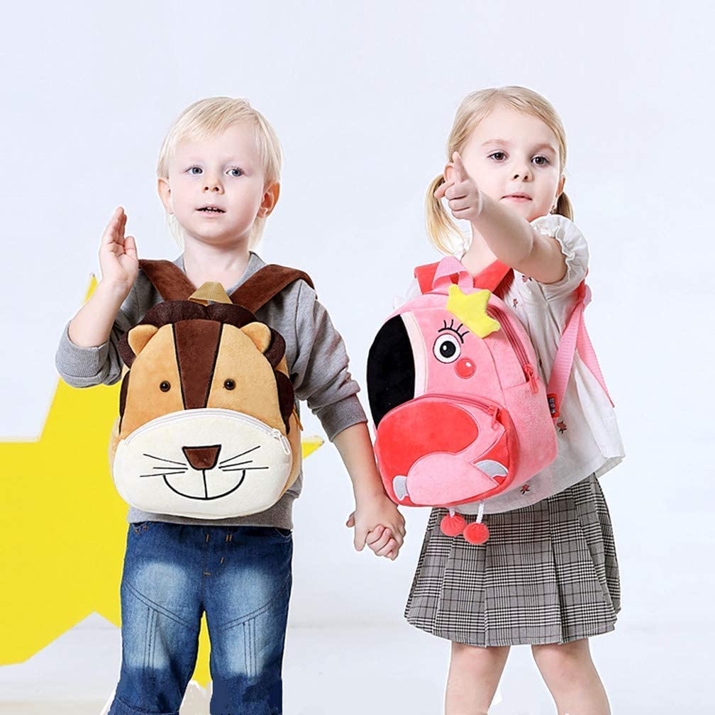 Adorable Mini Backpack for Toddlers 1-5 Years - Cute Cartoon Preschool & Nursery Bag for Boys & Girls - Perfect for School, Travel, Picnics & Daycare Adventures