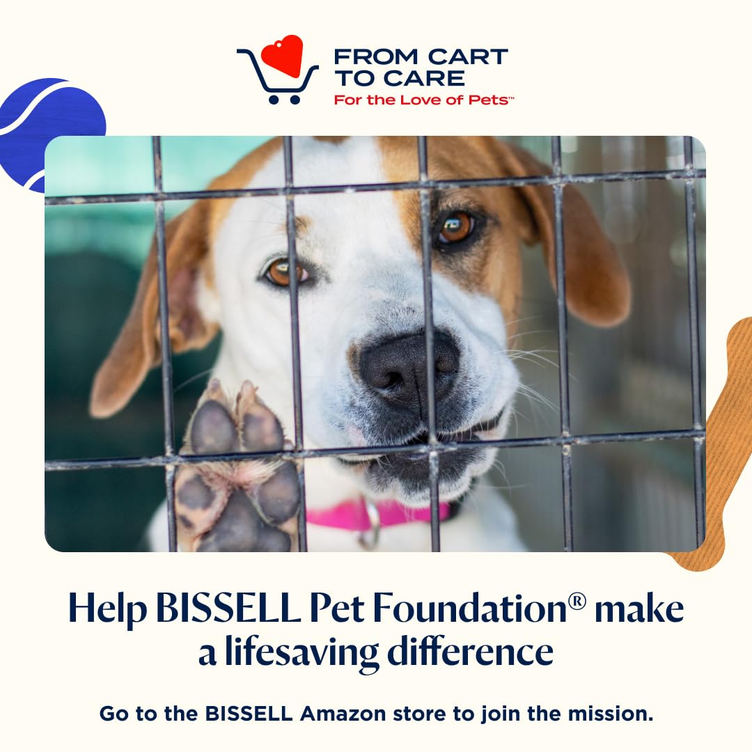 Bissell 78H63 Deep Clean Pro 4X Concentrated Carpet Shampoo - 48oz Silver Formula for Deep Cleaning & Stain Removal - Perfect for Home, Office & Pet Areas