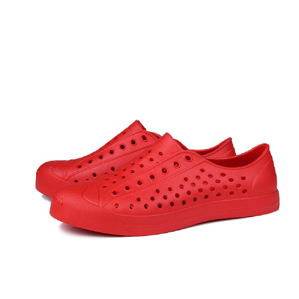 QISHENG Women's Men's Lightweight Fashion Walking Shoes - Comfortable Garden Clogs, Slippers & Sandals for Outdoor Activities, Beach, Yard Work and Casual Wear