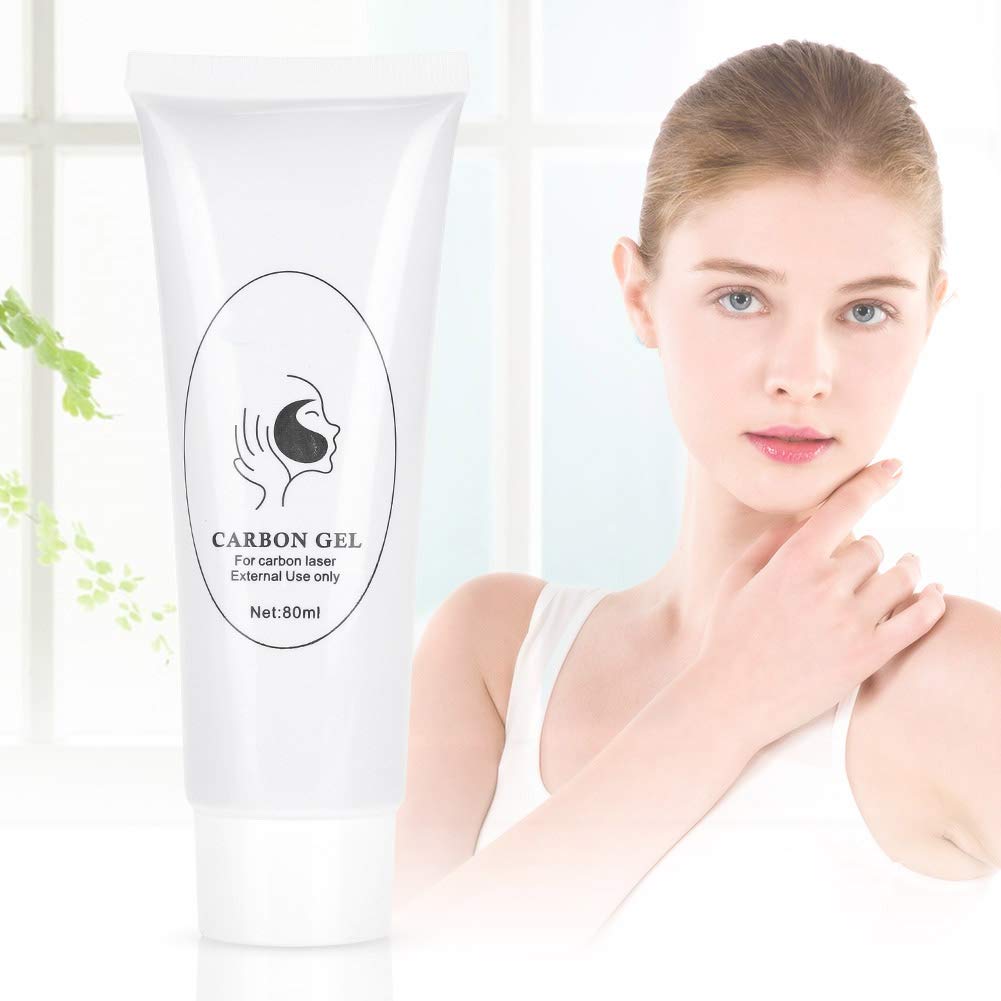 Safe Carbon Cream Gel for Laser Skin Rejuvenation - Skin Whitening & Deep Cleaning Treatment - Works with Skin Care Laser Machines - Perfect for Professional Spa & At-Home Skin Care Routines