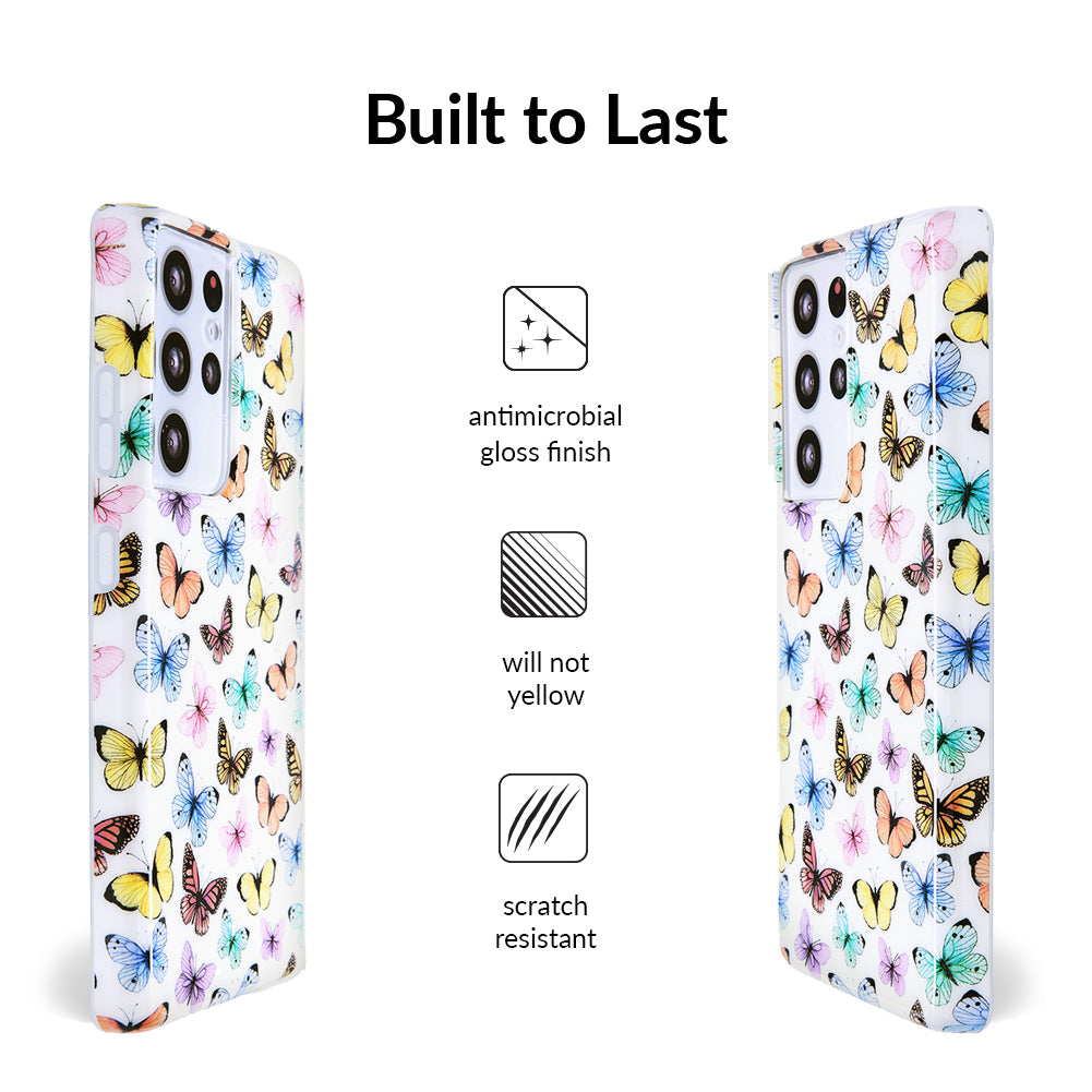 Give Me Butterflies Samsung Phone Case - Stylish & Protective Cover for Samsung Galaxy [Model] - Perfect for Everyday Use, Travel & Gifting