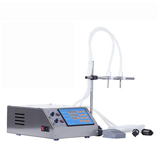 3600-4000ml/min Double Head Electric CNC Digital Control Liquid Filling Machine for Bottles, Perfume & Cosmetics | High Precision 4000ml Filler | USA Stock | Ideal for Small Business, Homebrew & DIY Projects