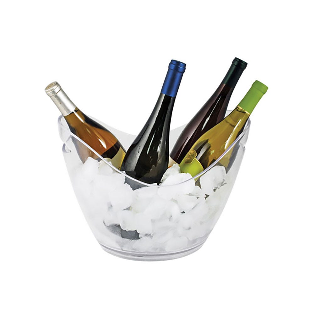 Modern Stainless Steel Ice Bucket - Elegant & Durable for Chilling Drinks - Perfect for Parties, Weddings & Home Bars