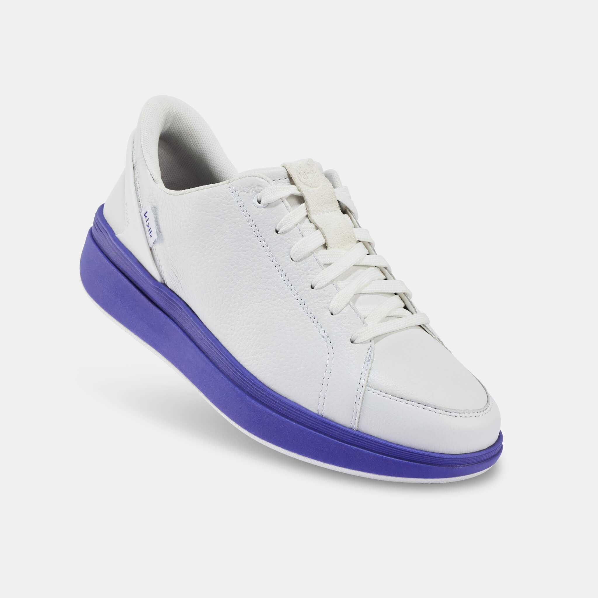 Women's Sydney Sneakers - White & Royal Blue Athletic Shoes for Running, Walking & Casual Wear