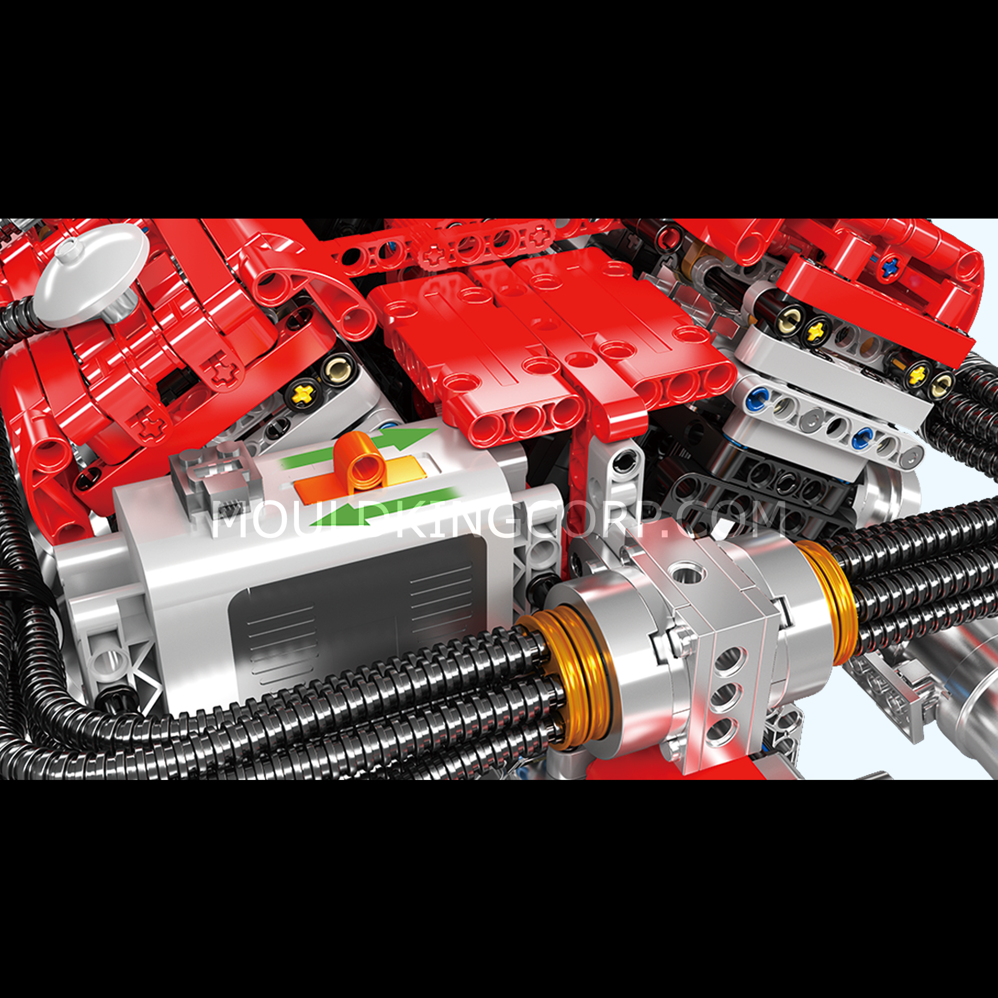 Mould King 10169 Italian Supercar V12 Engine Building Set - 3,472 Piece Model Car Kit for Adults & Teens | DIY Mechanical Engineering Toy, STEM Educational Gift for Car Enthusiasts | Perfect for Display, Collection & Hands-On Learning