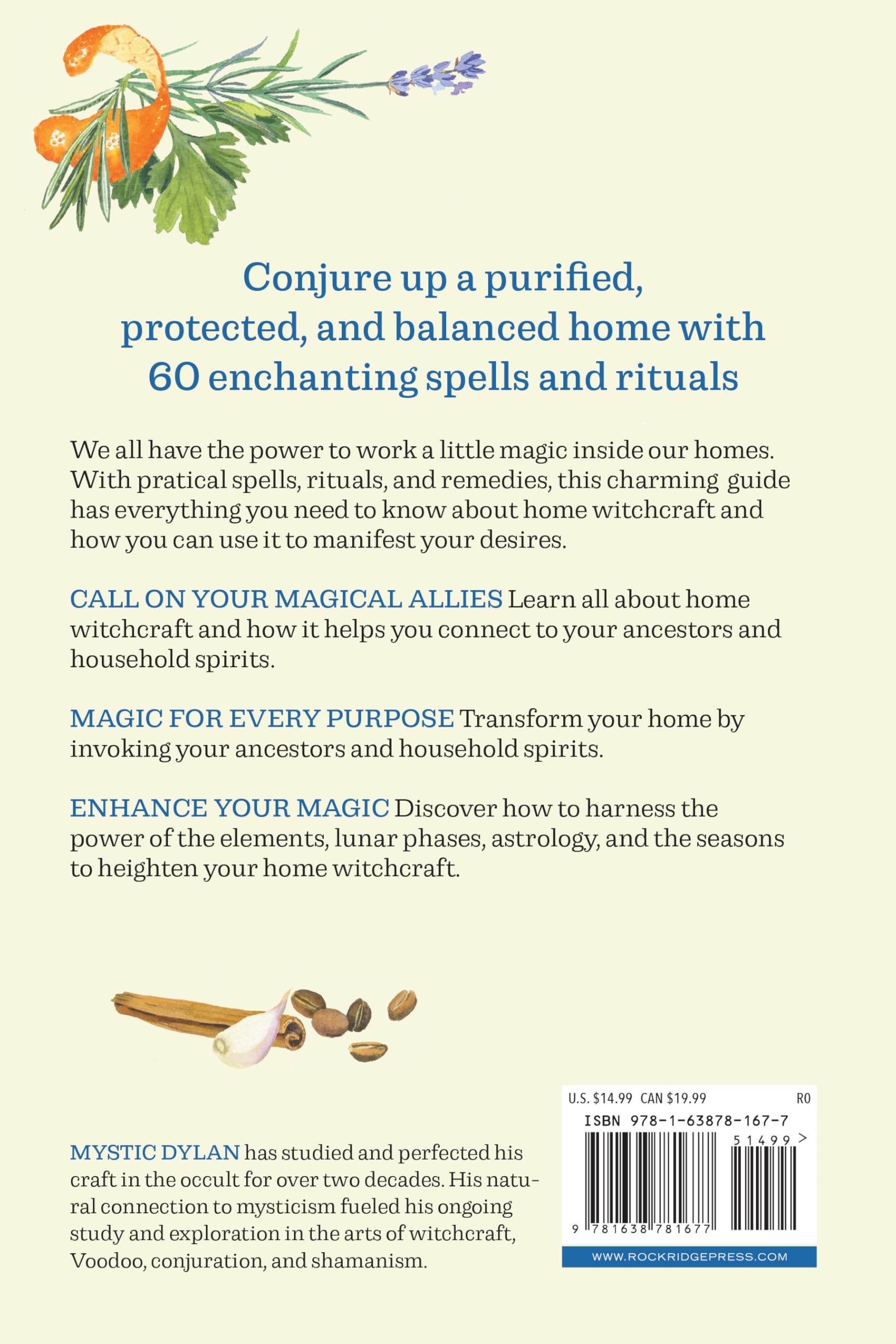 Witchcraft for the Home: Spells, Rituals & Remedies for a Magical Dwelling - Enhance Your Space with Spiritual Protection, Cleansing & Positive Energy for Wiccans & Pagans