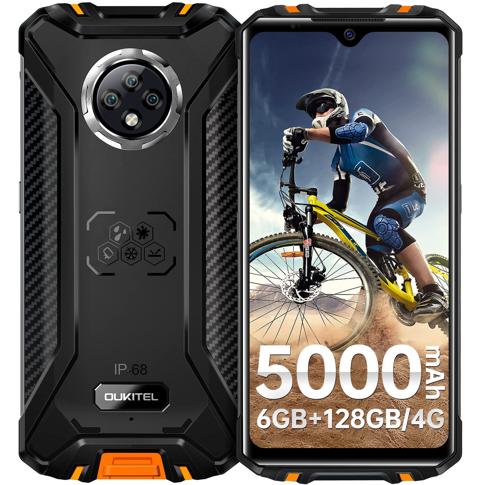 OUKITEL WP8 Pro Unlocked Rugged Smartphone - 6.49