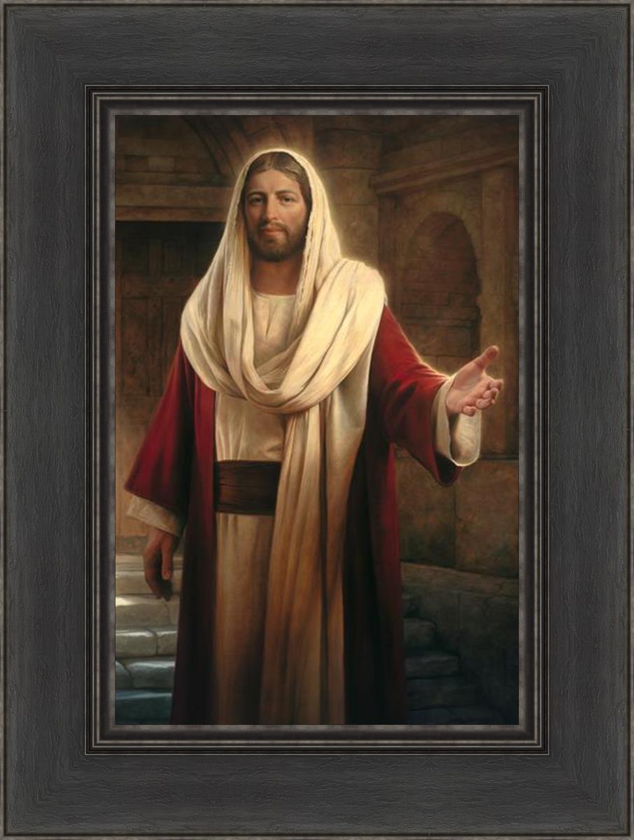 Come Follow Me by Howard Lyon - Inspirational Christian Art Print for Home, Church & Office Decor
