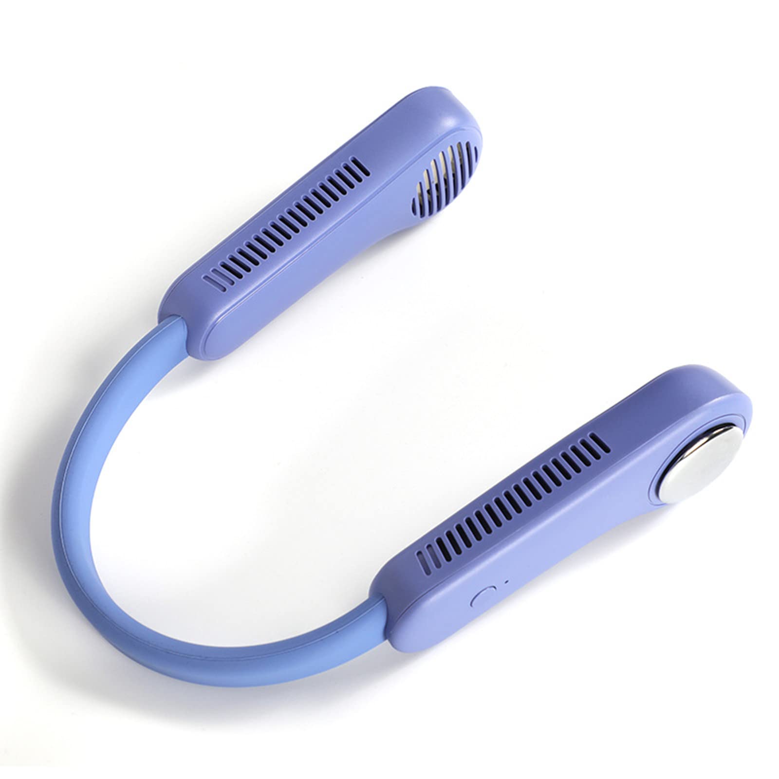 Portable Neck Fan - Hands-Free Bladeless Personal Cooling Fan with 4800mAh Rechargeable Battery, USB-Powered Wearable Fan for Office, Home, Gym & Outdoor Activities