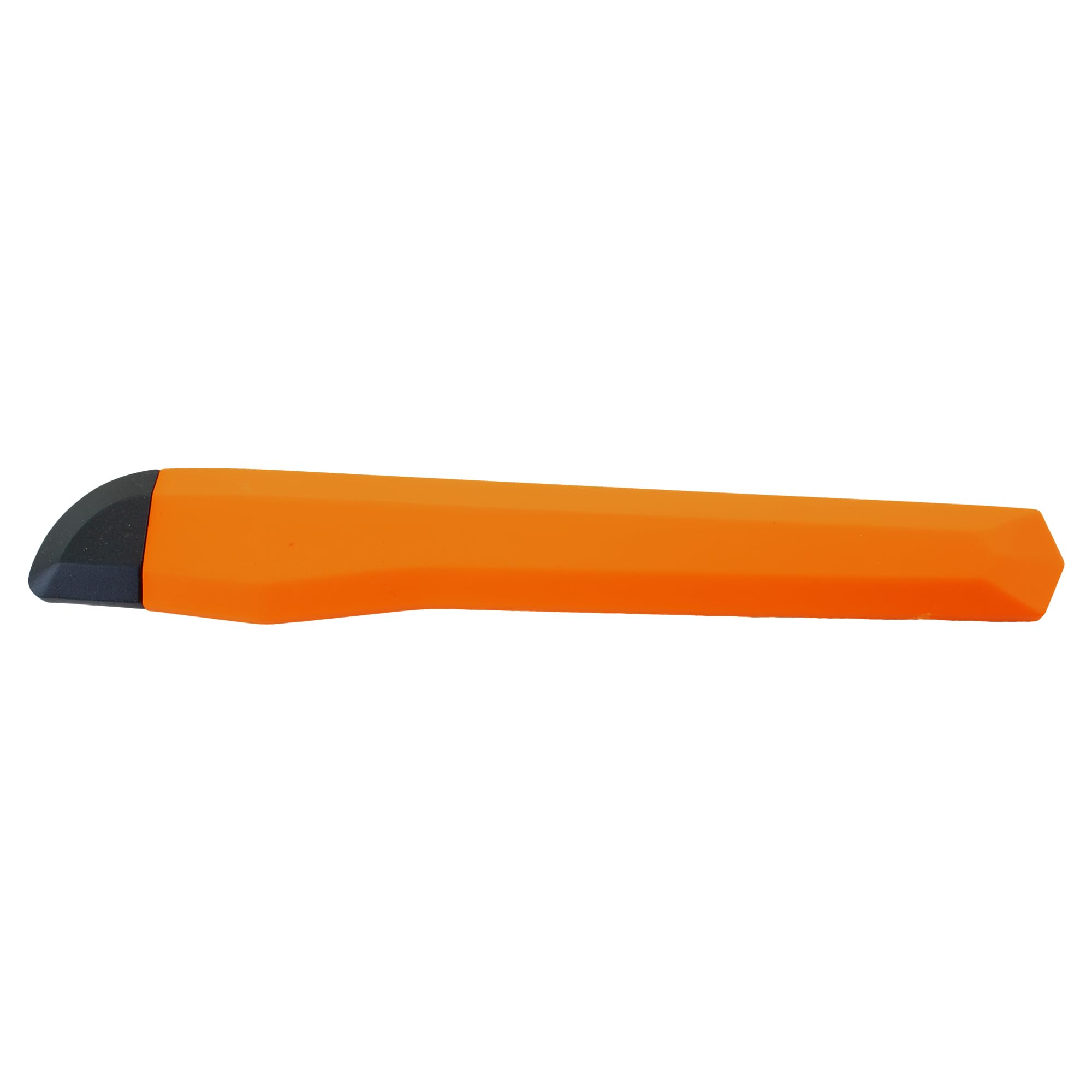 5-Pack Small Neon Orange Utility Knives with Snap-Off 9MM Blades - Heavy Duty Box Cutters for Warehouse, Office & DIY Projects