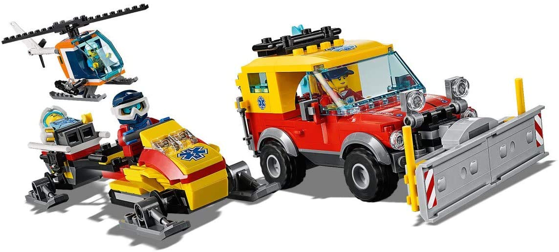 LEGO City Ski Resort 60203 Building Kit - 806 Piece Snow-Themed Construction Toy for Kids Ages 6-12 | Creative Play, Winter Themed Gift & STEM Learning | Perfect for Birthday Presents & Holiday Decorations