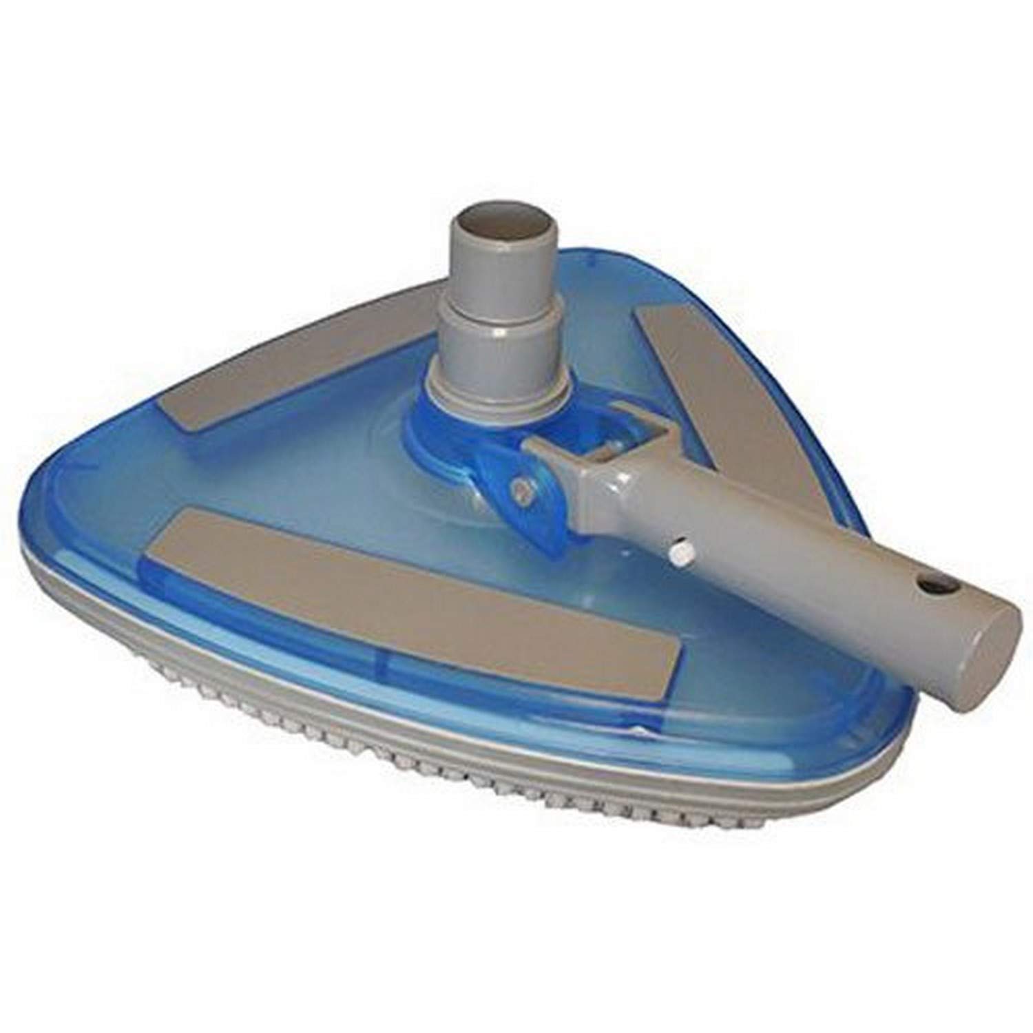 JED POOL TOOLS 30-175 Deluxe Clear View Swimming Pool Vacuum - Heavy Duty Pool Cleaner for Inground & Above Ground Pools - Perfect for Leaves, Debris & Dirt Removal