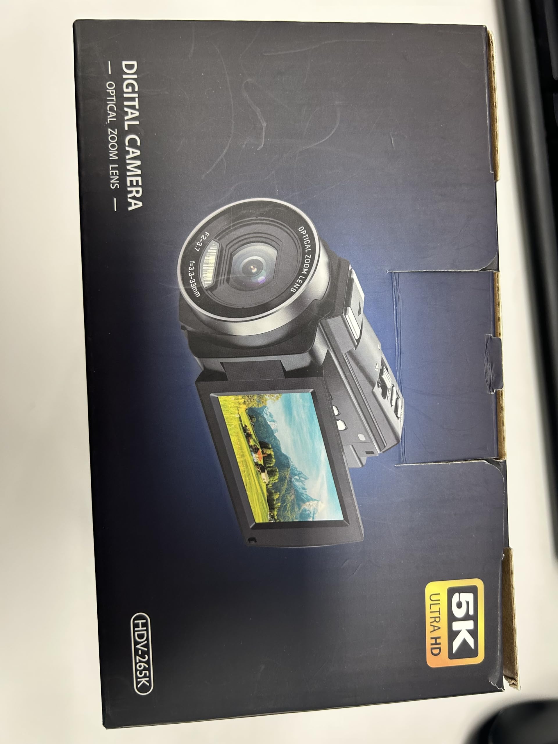 **Ahlirmoy 5K Video Camera Camcorder with 10X Optical Zoom, 48MP & 30FPS - WiFi, IR Night Vision, Remote Control, 2 Batteries - Perfect for YouTube Vlogging, Travel Filming, and Night Photography**