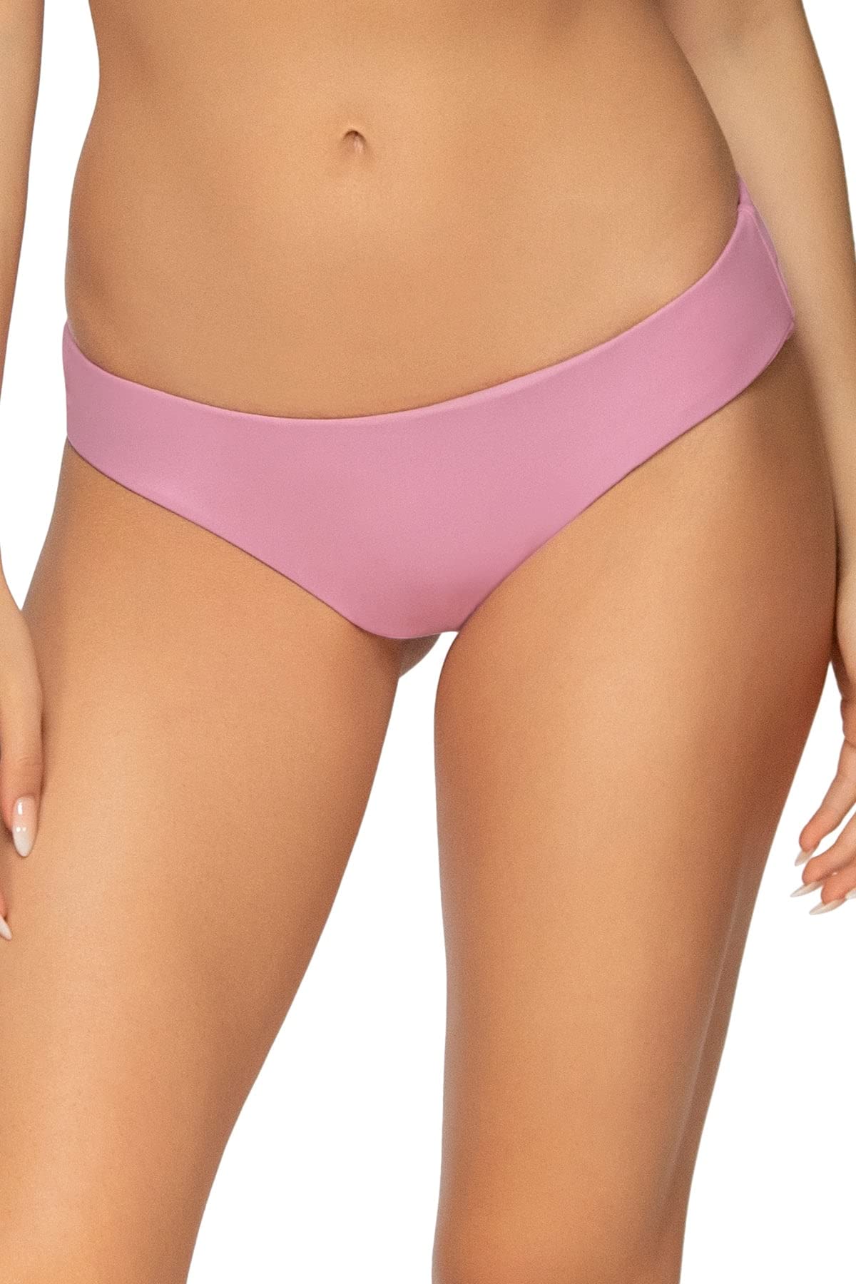 Hazel Hipster Bikini Bottom - Women's High Waisted Swimwear for Beach & Pool | Comfortable Swim Shorts for Vacation, Yoga, Surfing