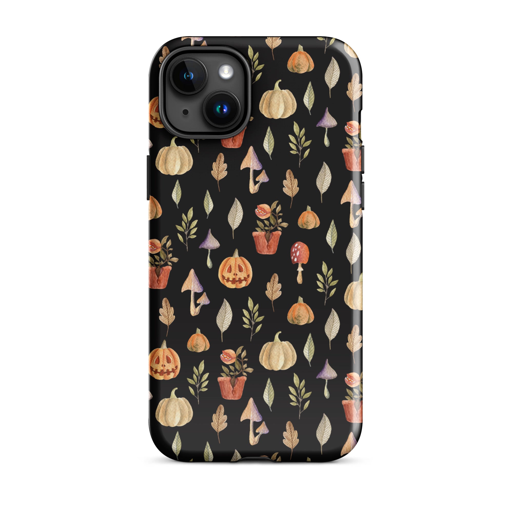 Spooky Halloween Premium iPhone Case - Durable Protective Cover for iPhone 13/14/15 Pro Max - Perfect for Fall Festivals, Trick or Treating & Seasonal Celebrations