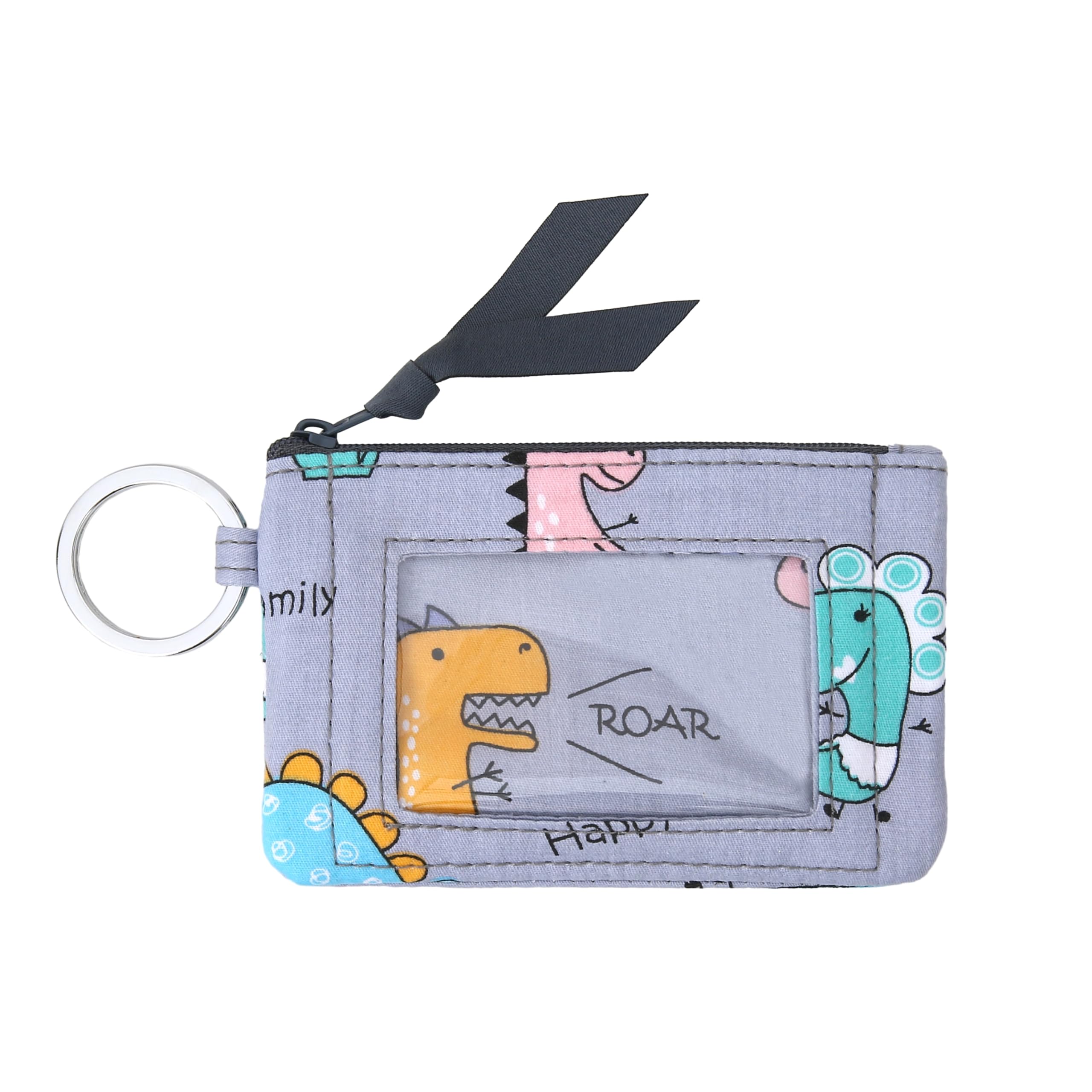 Women's Zip ID Lanyard Wallet - Secure RFID Blocking ID Holder with Adjustable Strap - Perfect for Travel, Work, and Everyday Use (23 Colors)