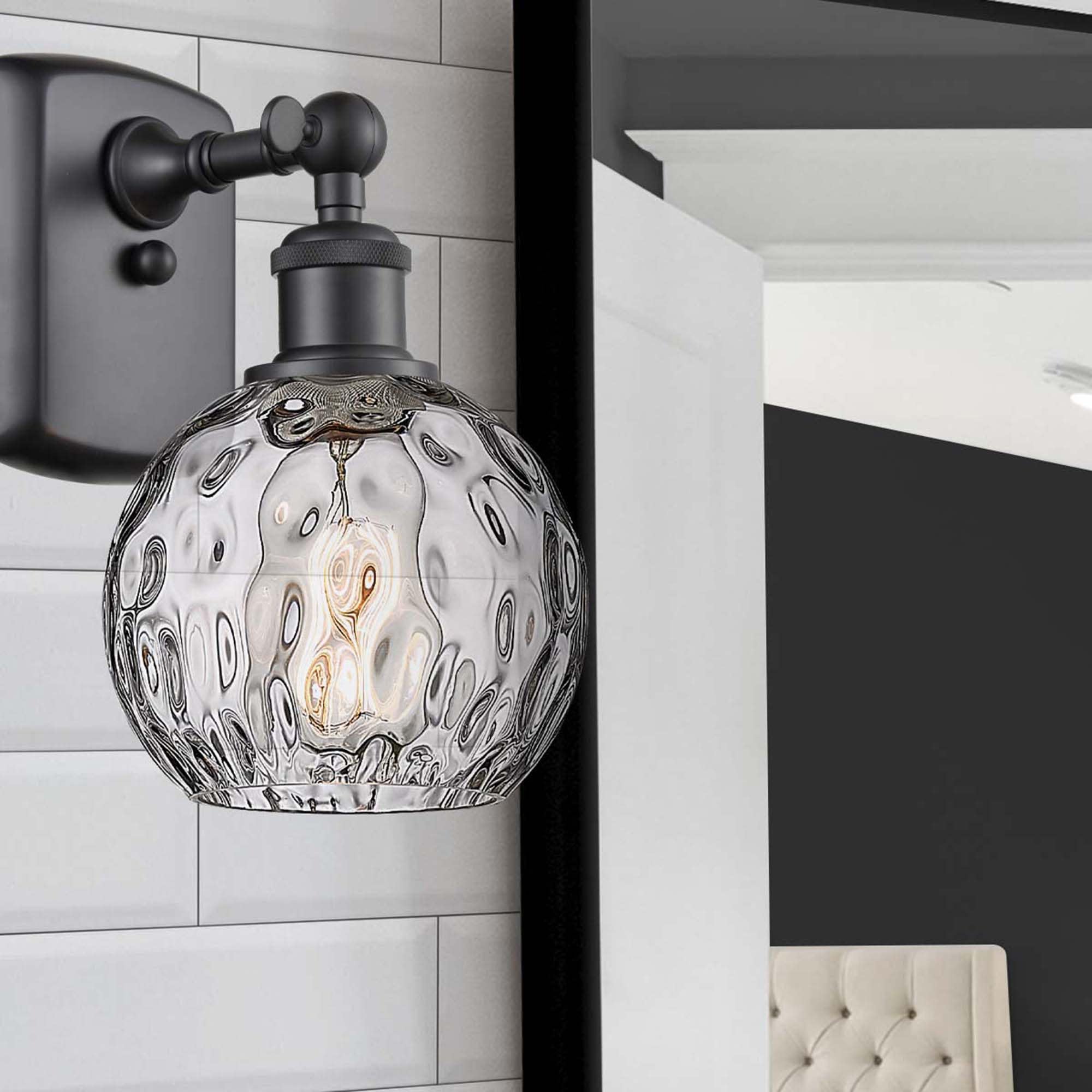 Innovative Matte Black Wall Sconce - 11